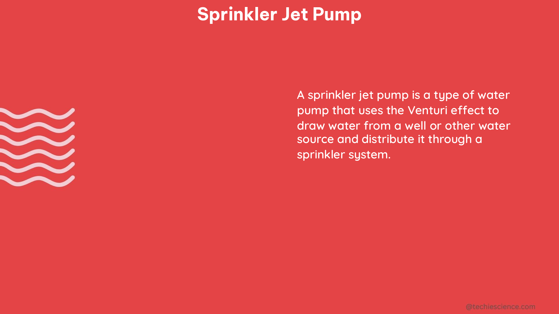 sprinkler jet pump