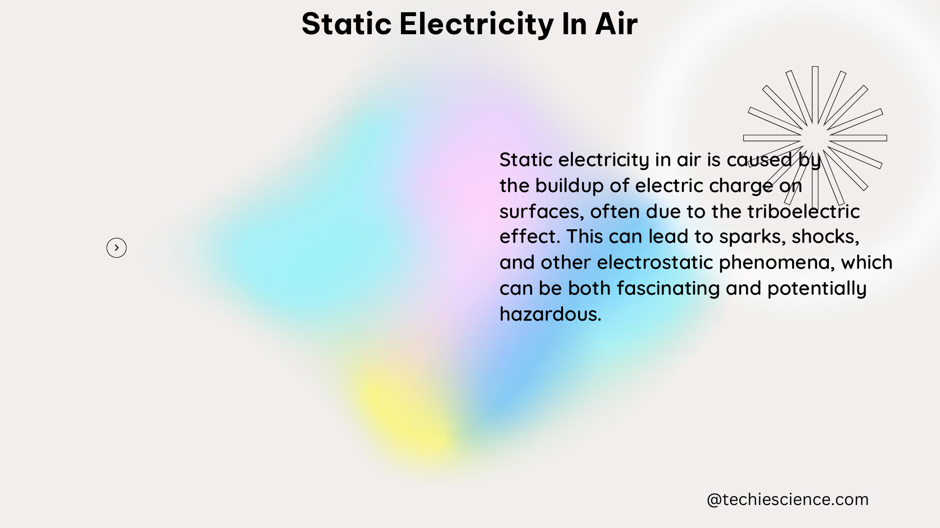 static electricity in air