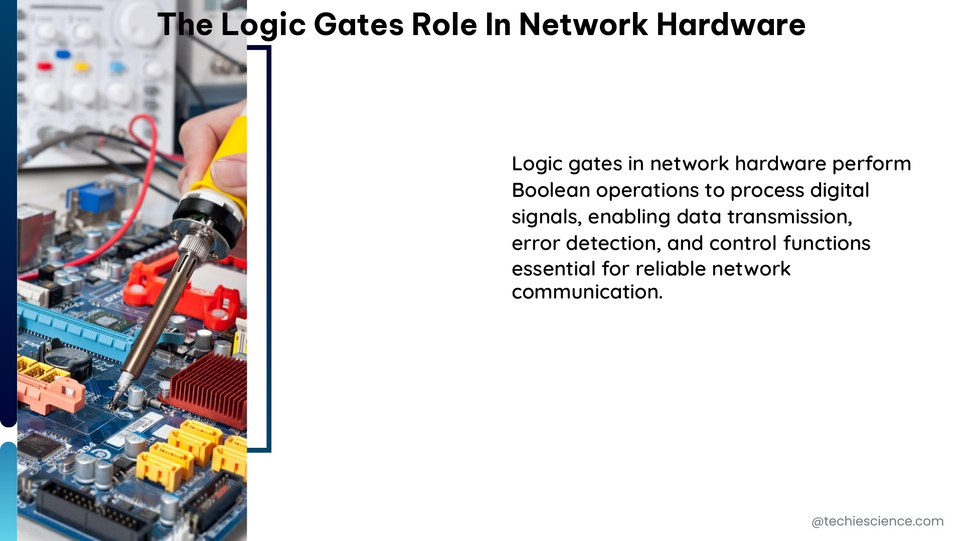 the logic gates role in network hardware