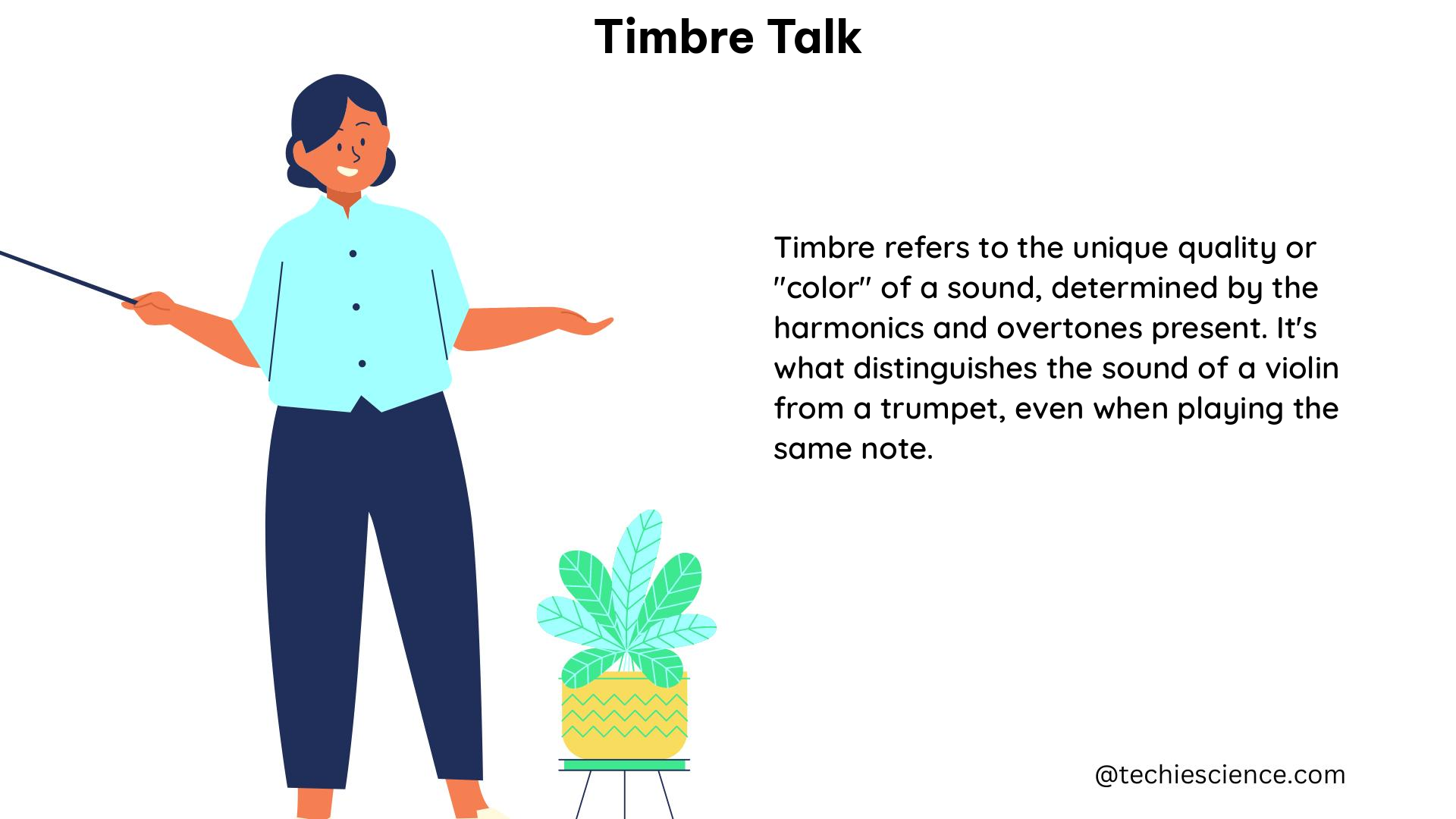 timbre talk