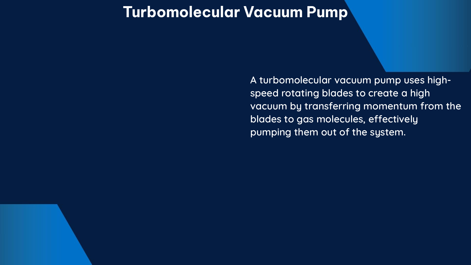 turbomolecular vacuum pump