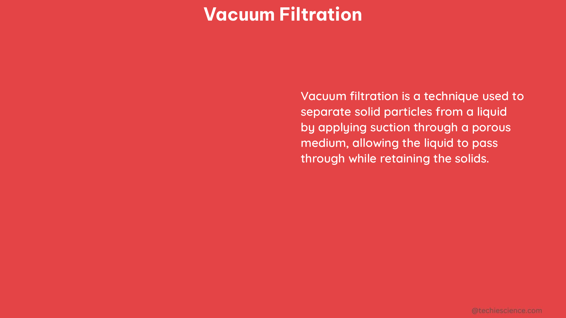 vacuum filtration