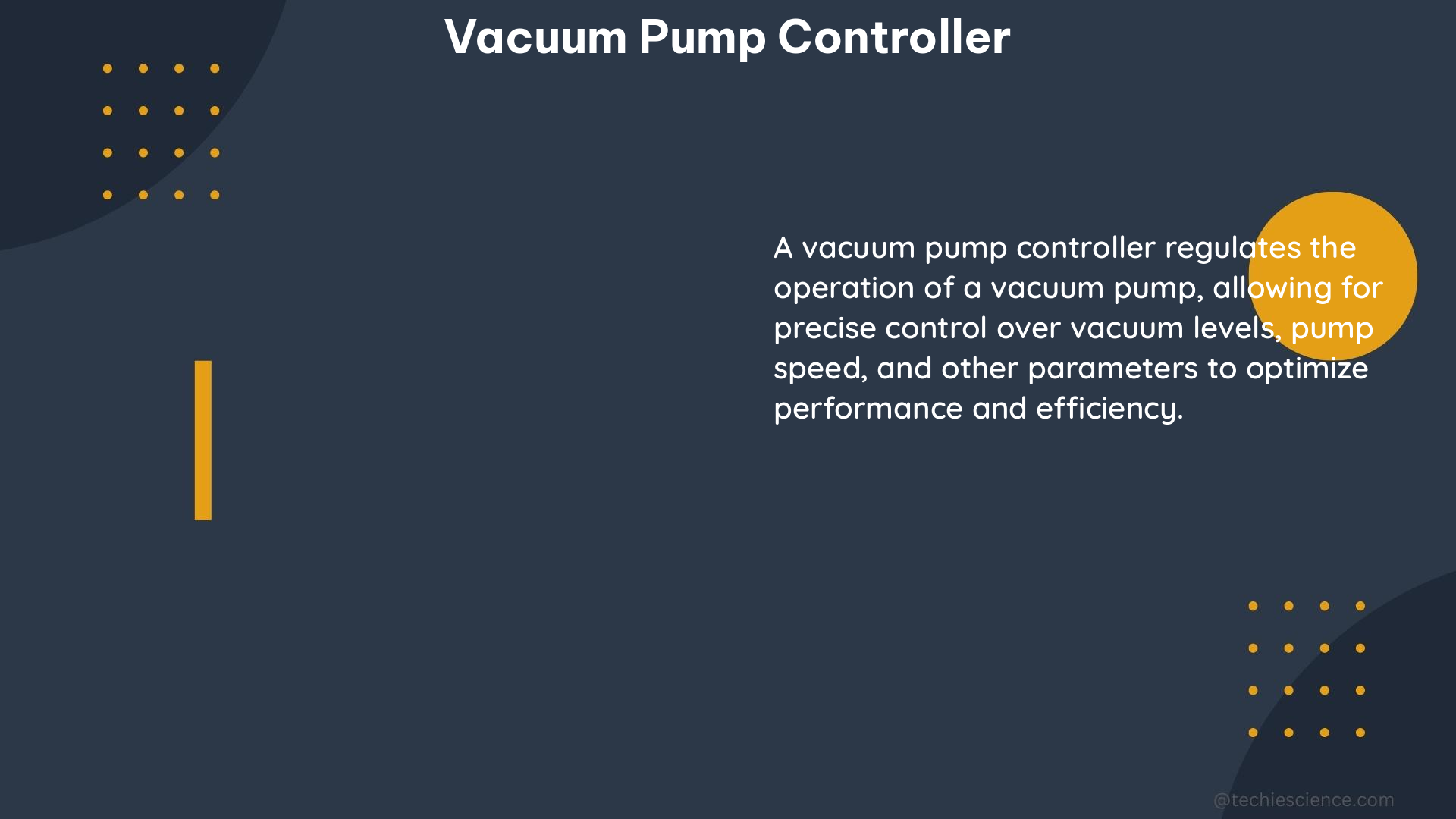 vacuum pump controller