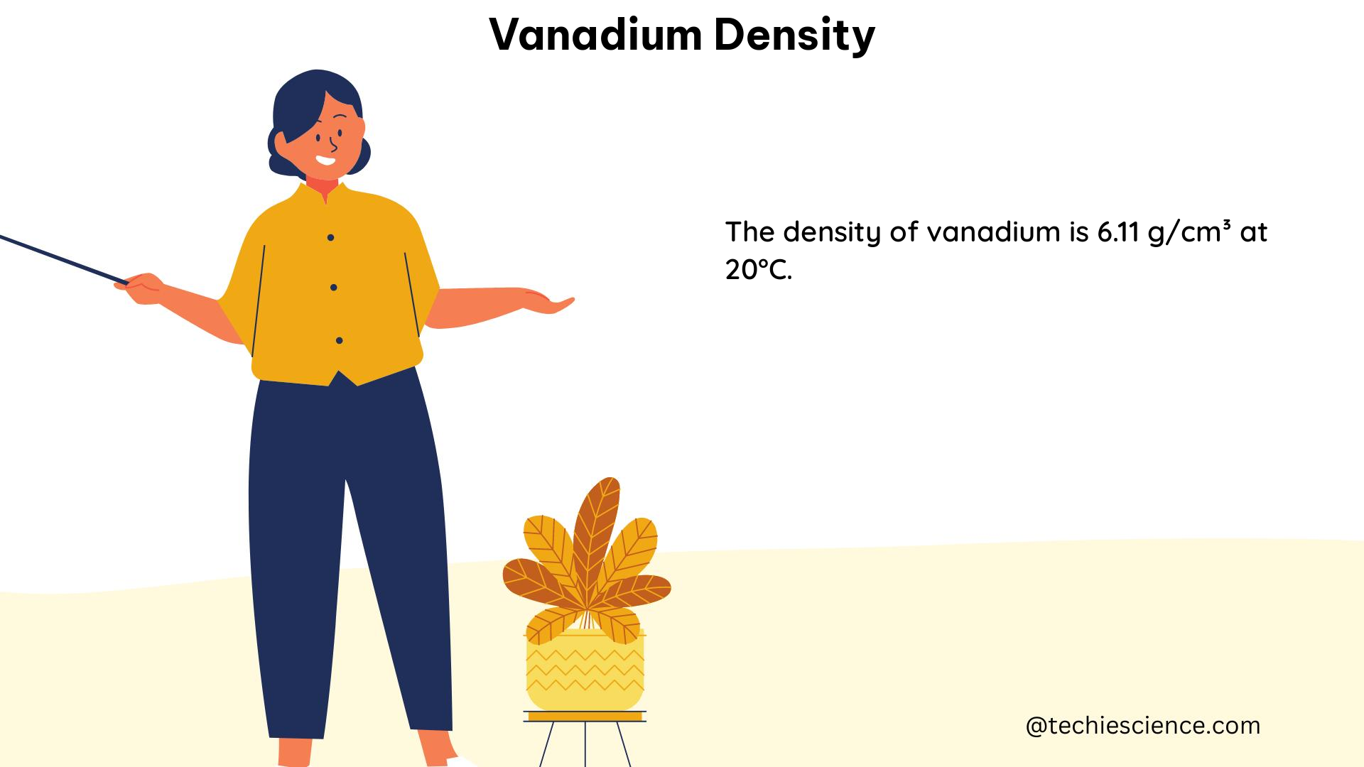 vanadium density