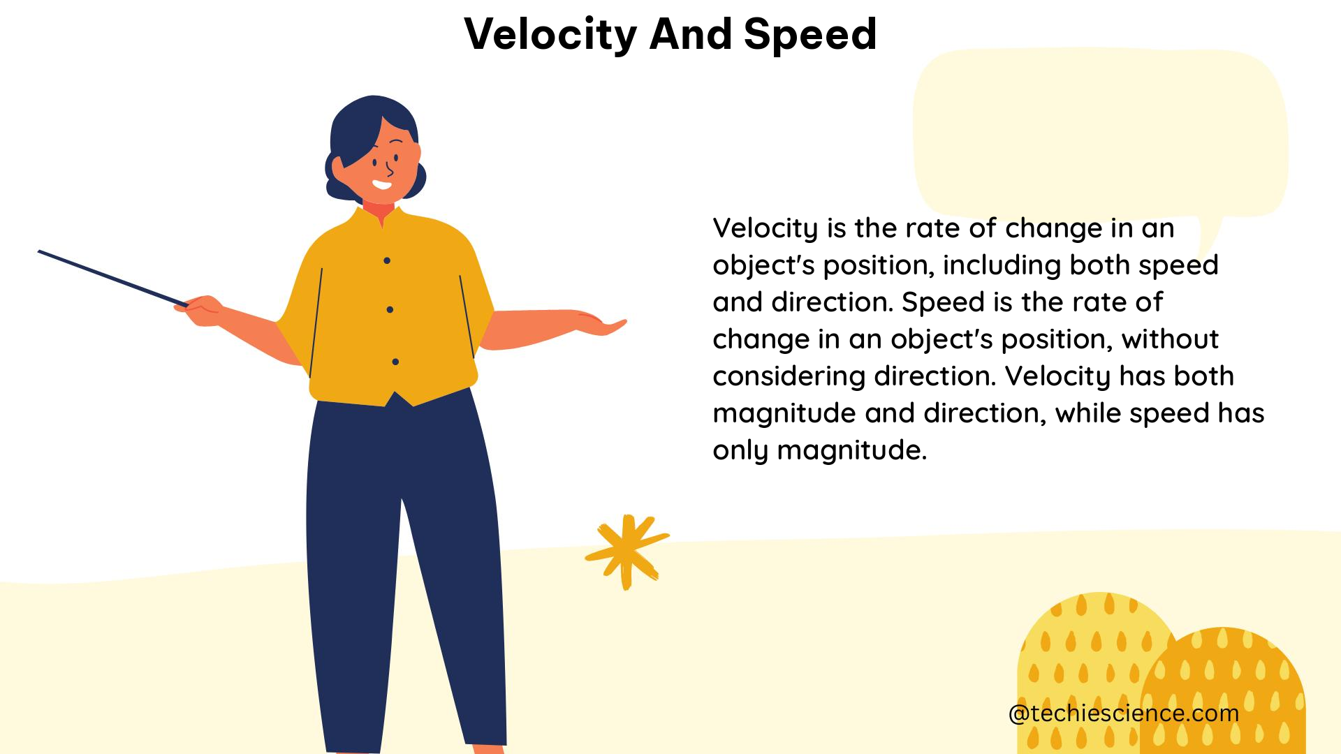 velocity and speed