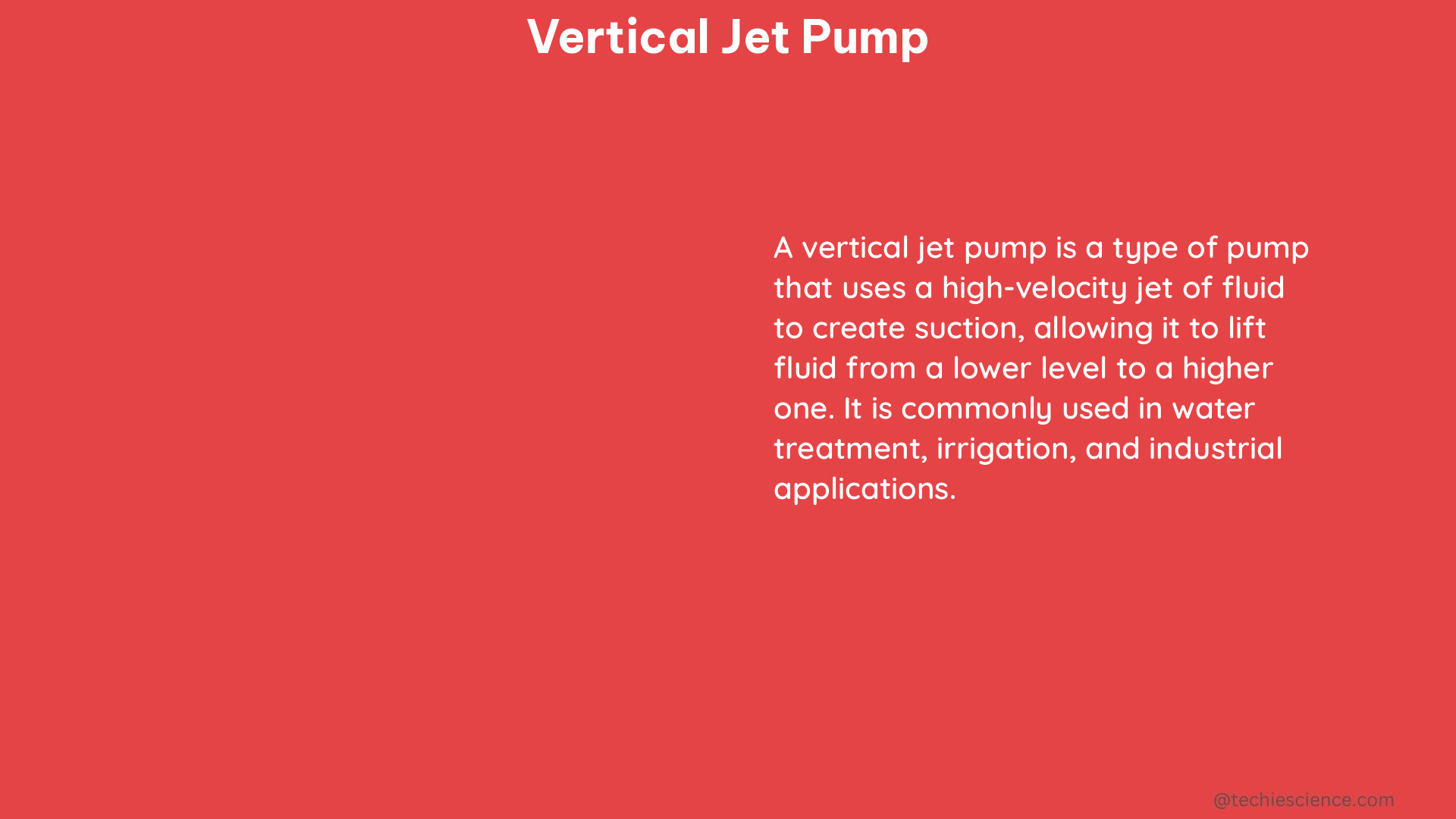 vertical jet pump