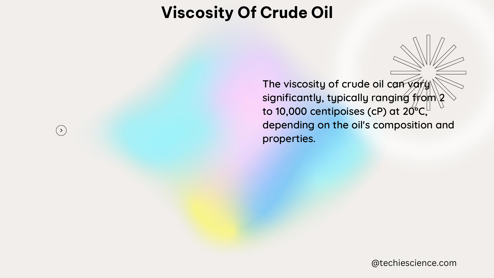 viscosity of crude oil