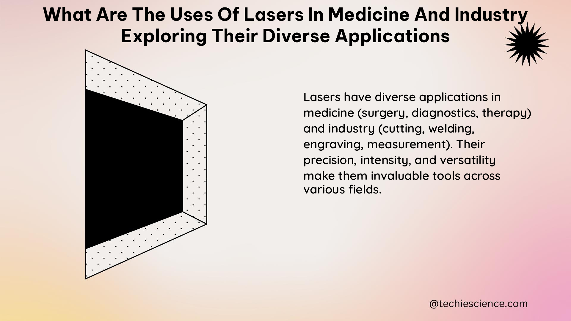 what are the uses of lasers in medicine and industry exploring their diverse applications