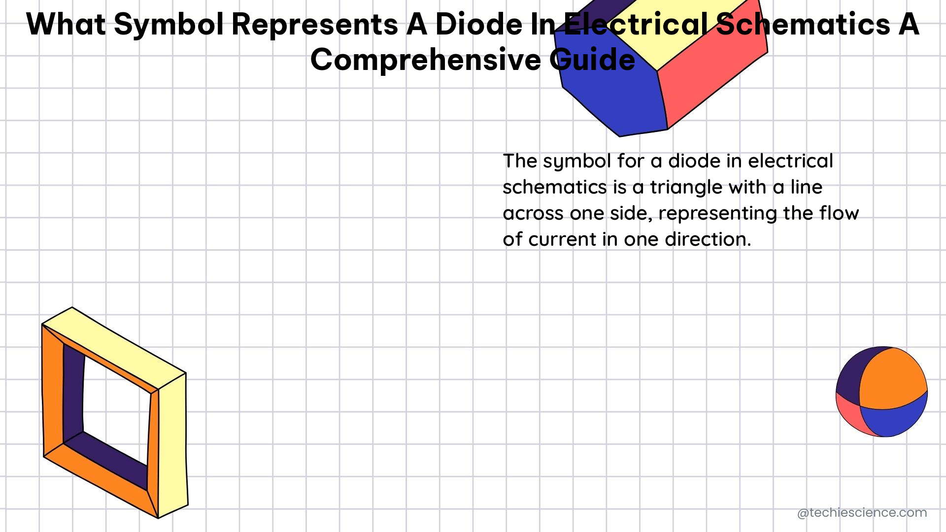 what symbol represents a diode in electrical schematics a comprehensive guide