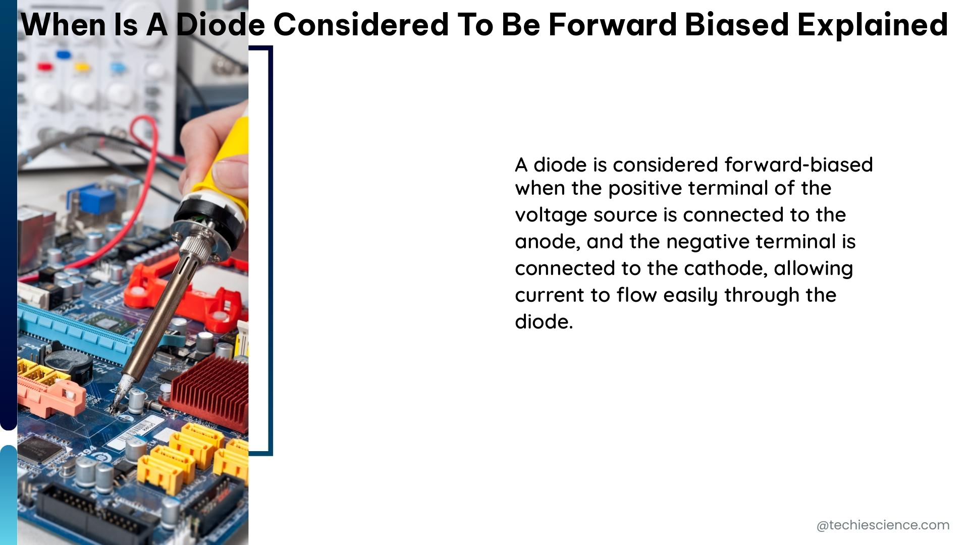 when is a diode considered to be forward biased