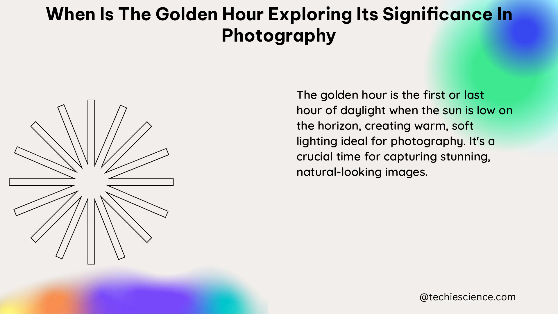 when is the golden hour exploring its significance in photography