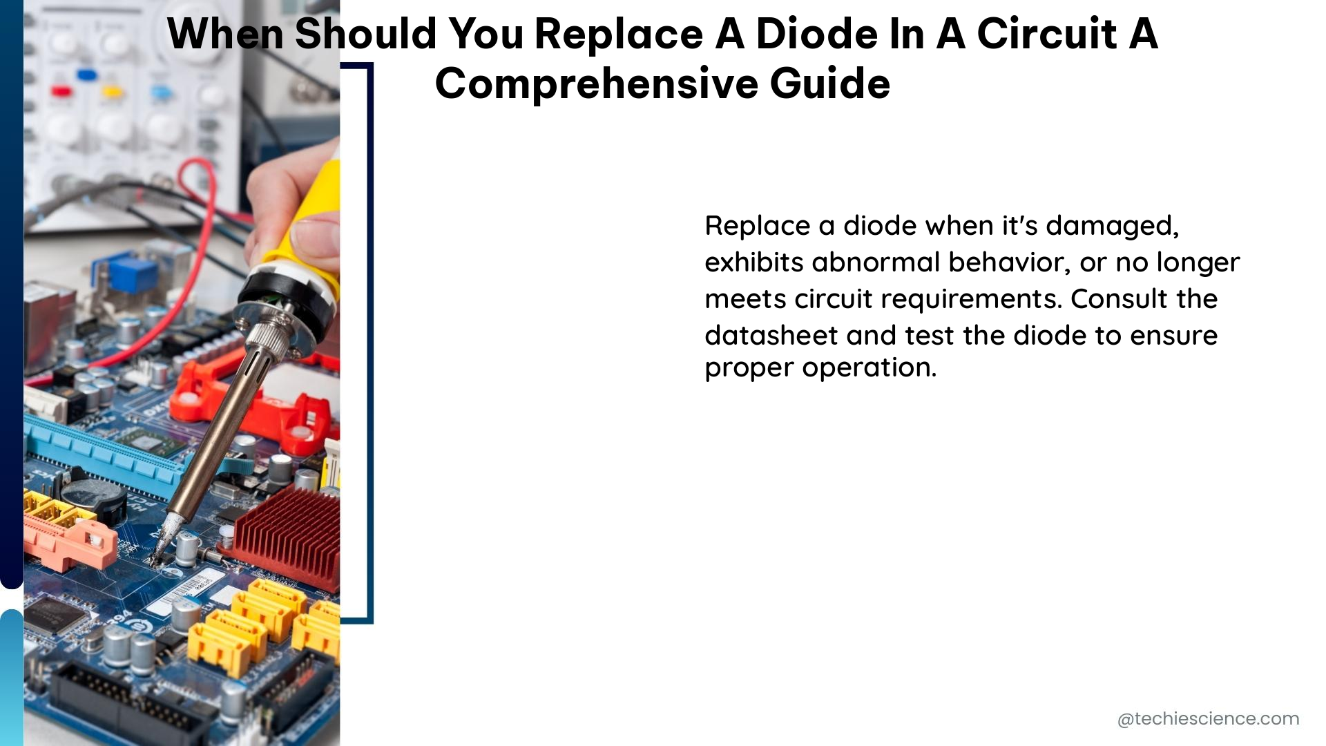 when should you replace a diode in a circuit a comprehensive guide