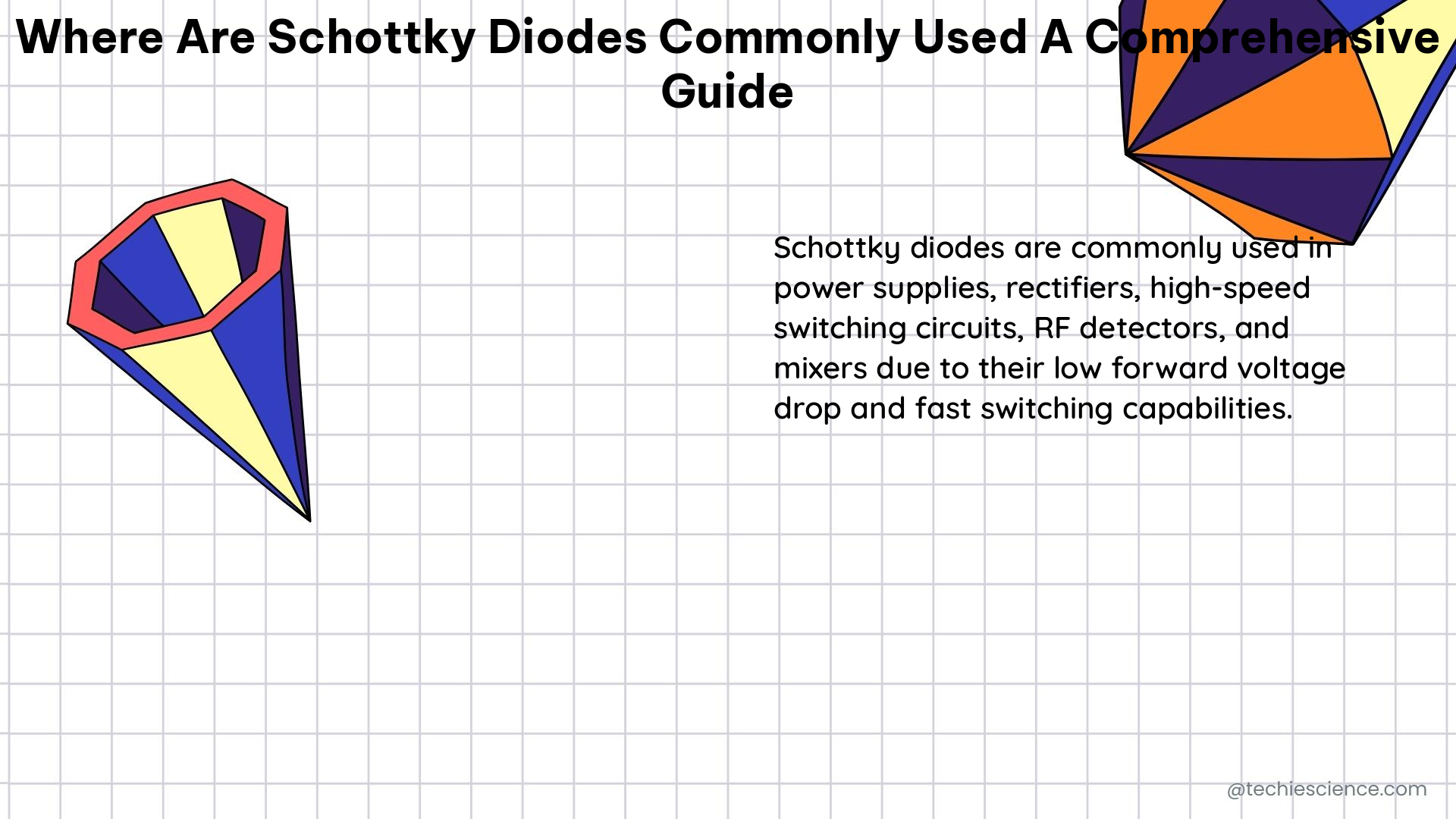 where are schottky diodes commonly used a comprehensive guide