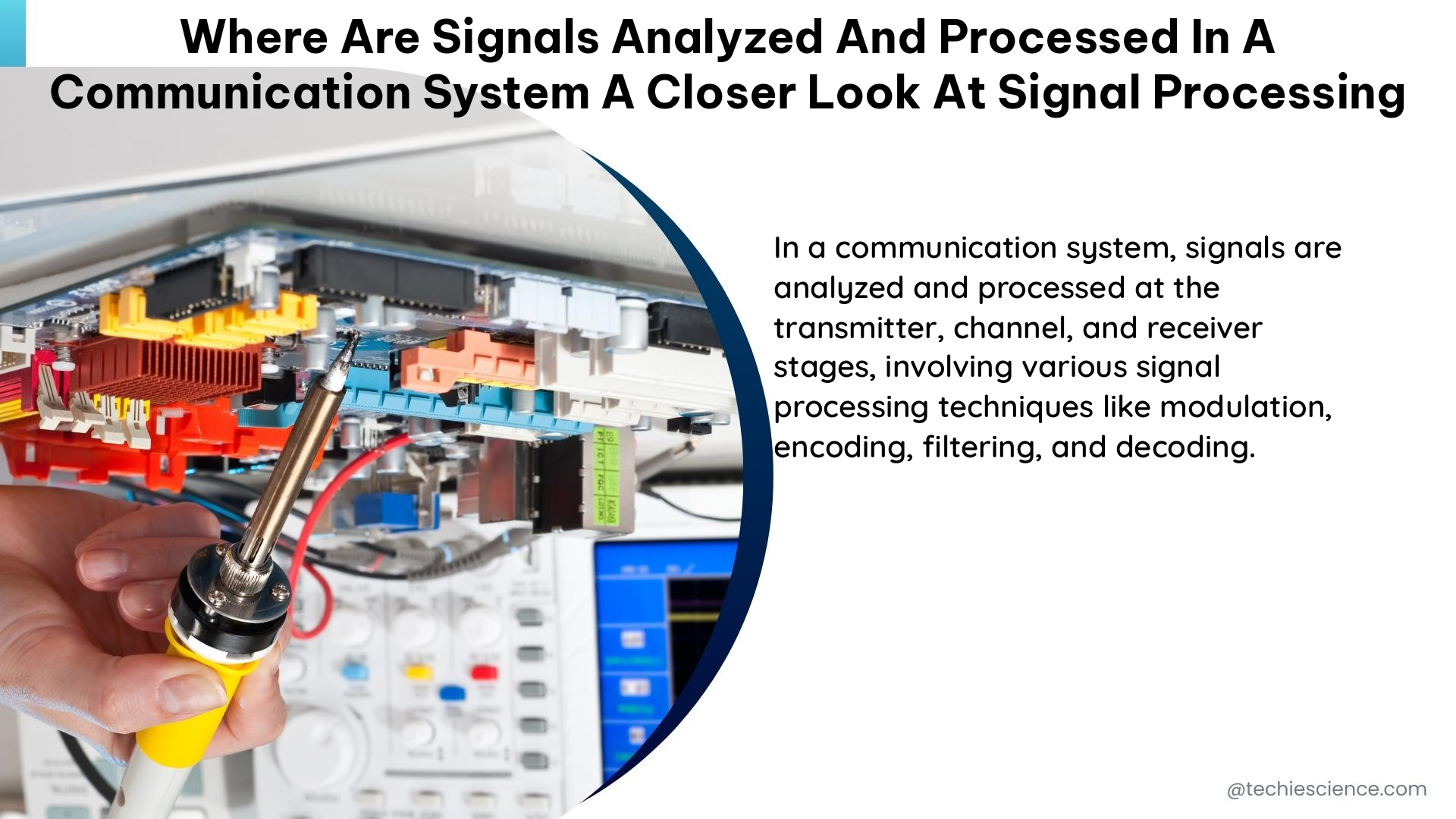 where are signals analyzed and processed in a communication system a closer look at signal processing