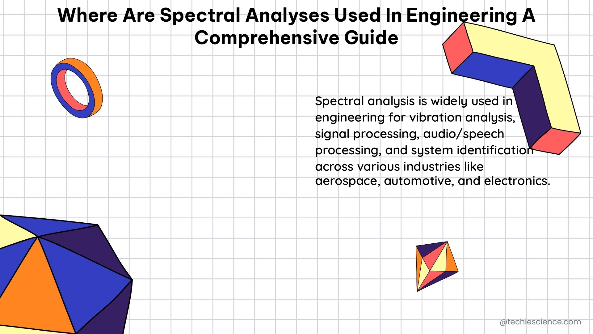 where are spectral analyses used in engineering a comprehensive guide