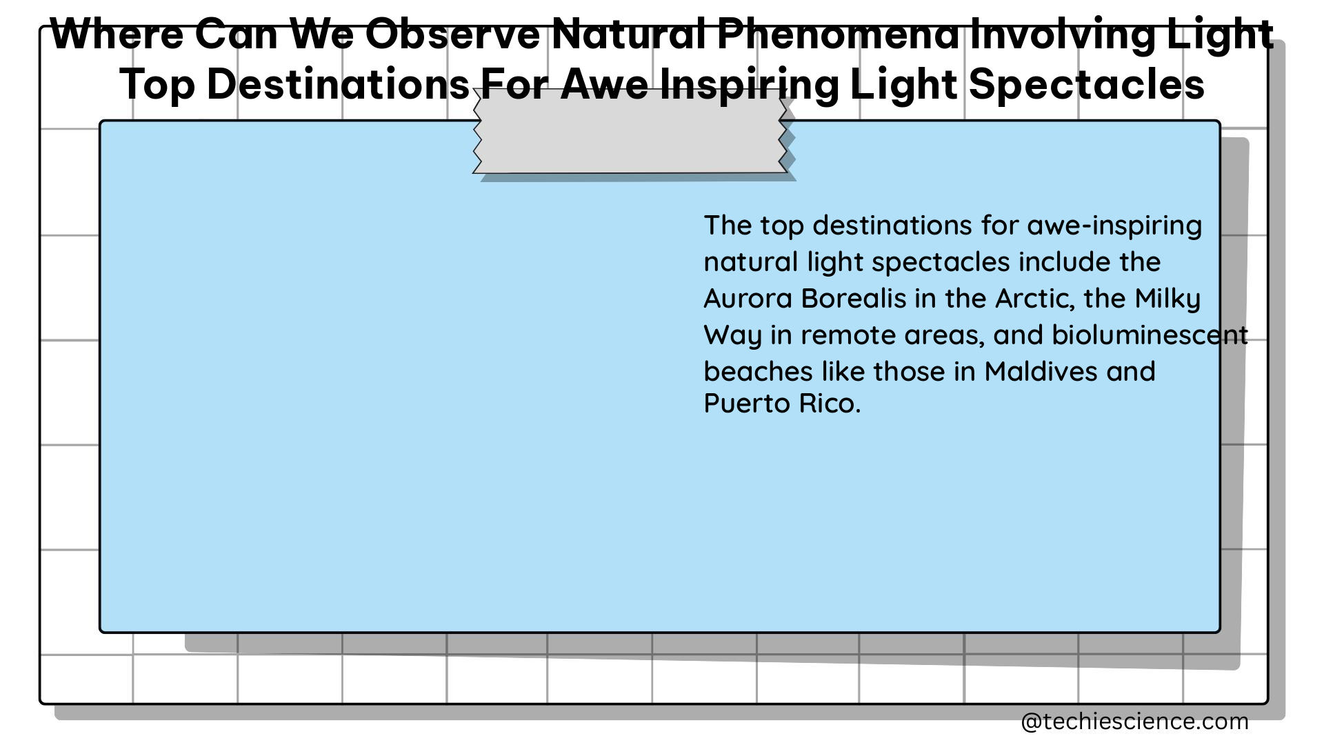 where can we observe natural phenomena involving light top destinations for awe inspiring light spectacles