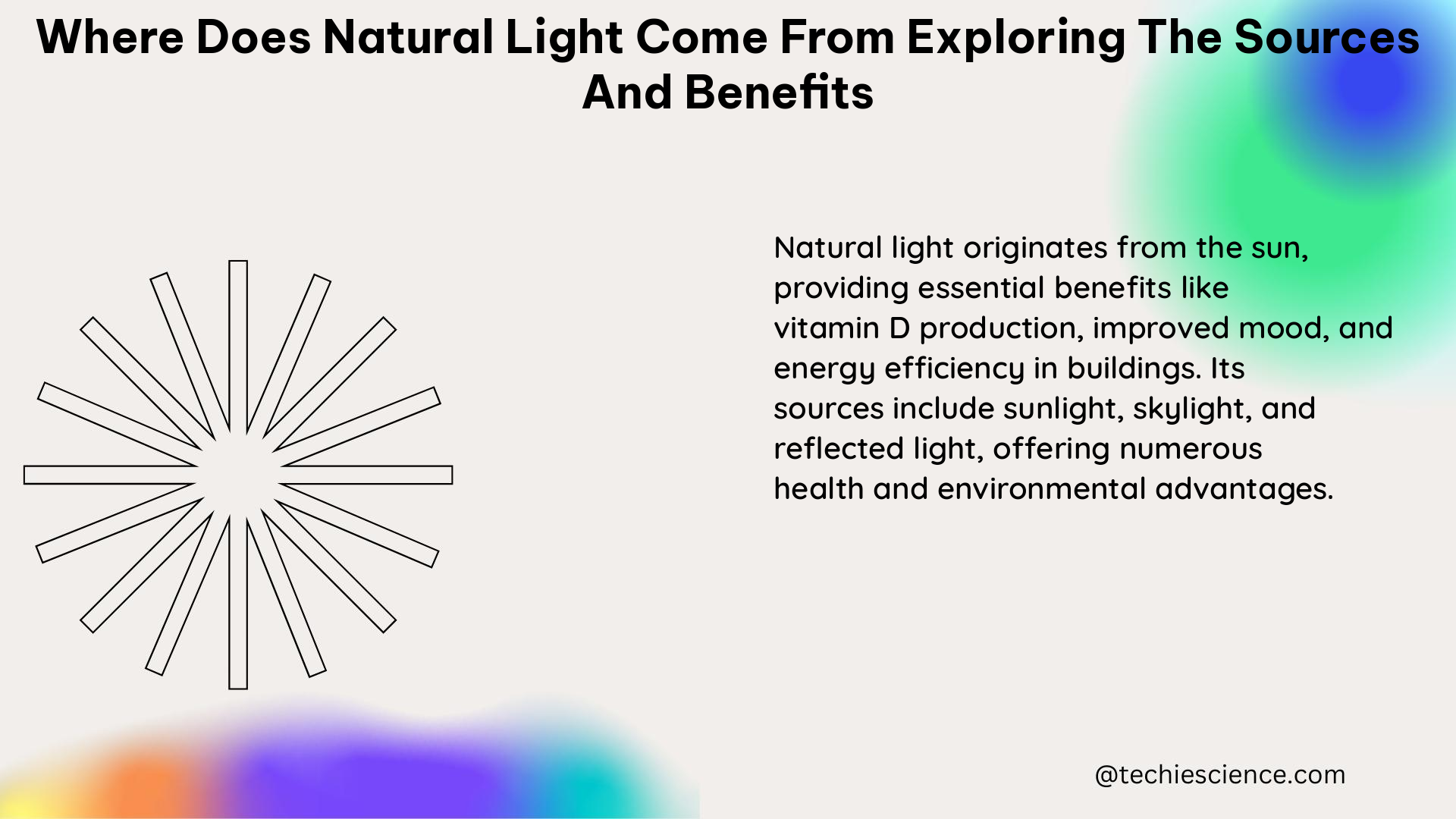 where does natural light come from exploring the sources and benefits