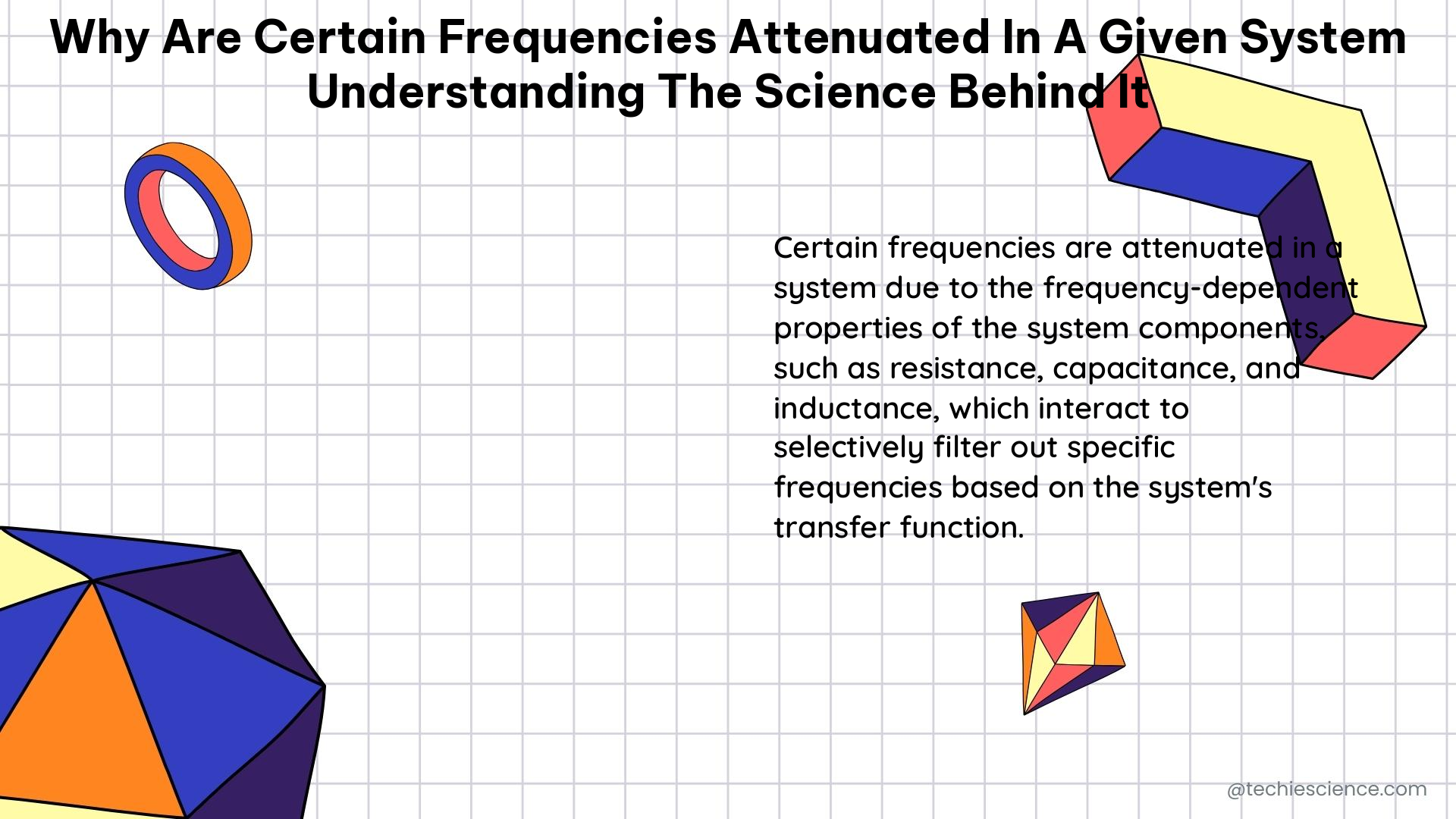 why are certain frequencies attenuated in a given system understanding the science behind it