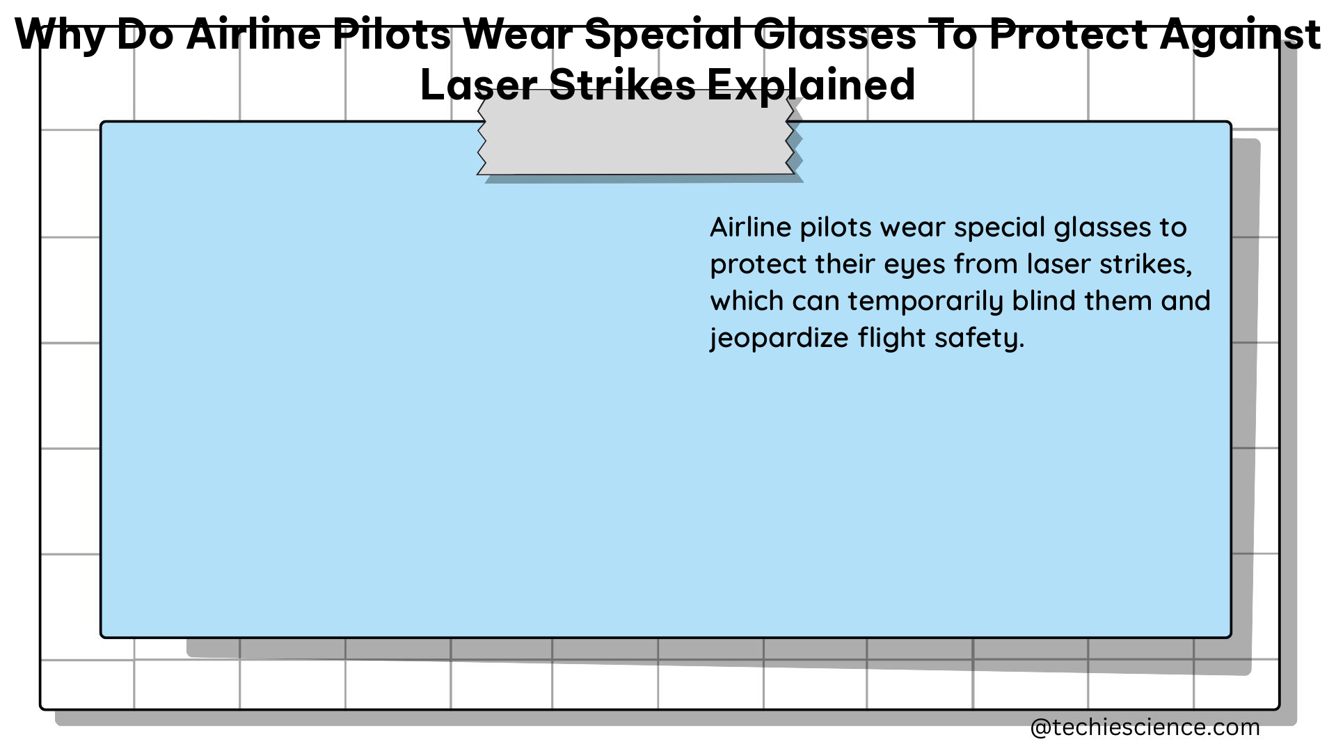 why do airline pilots wear special glasses to protect against laser strikes