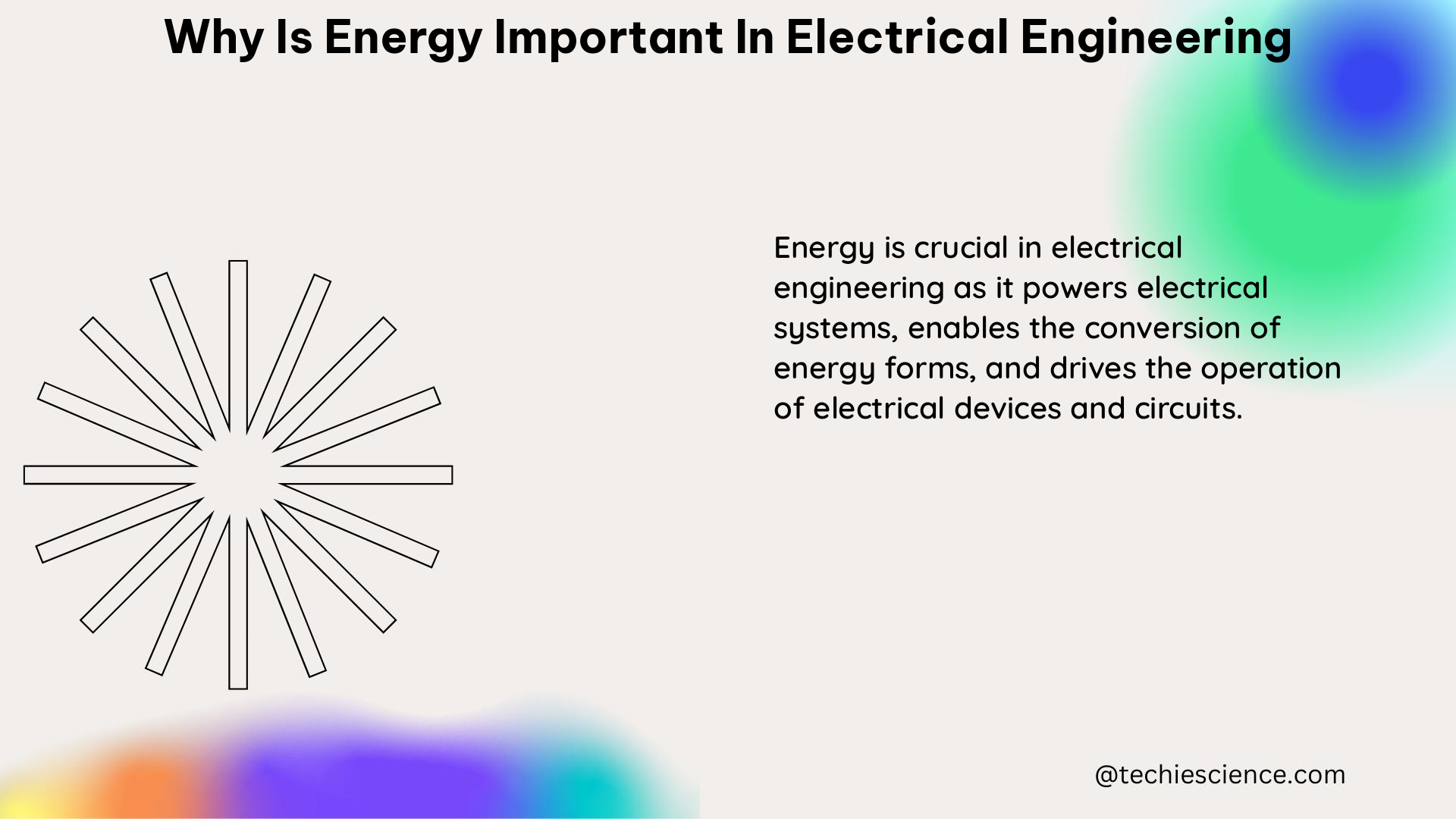 why is energy important in electrical engineering