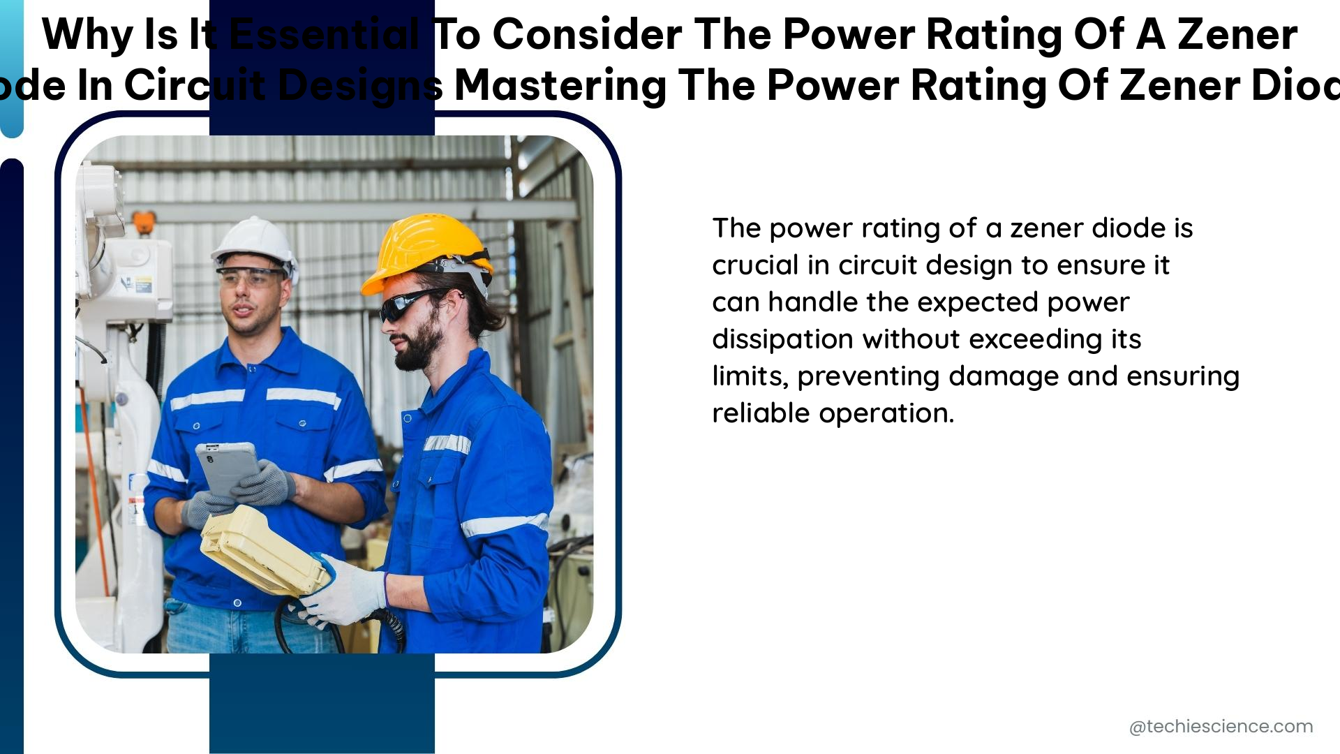 why is it essential to consider the power rating of a zener diode in circuit designs mastering the power rating of zener diodes