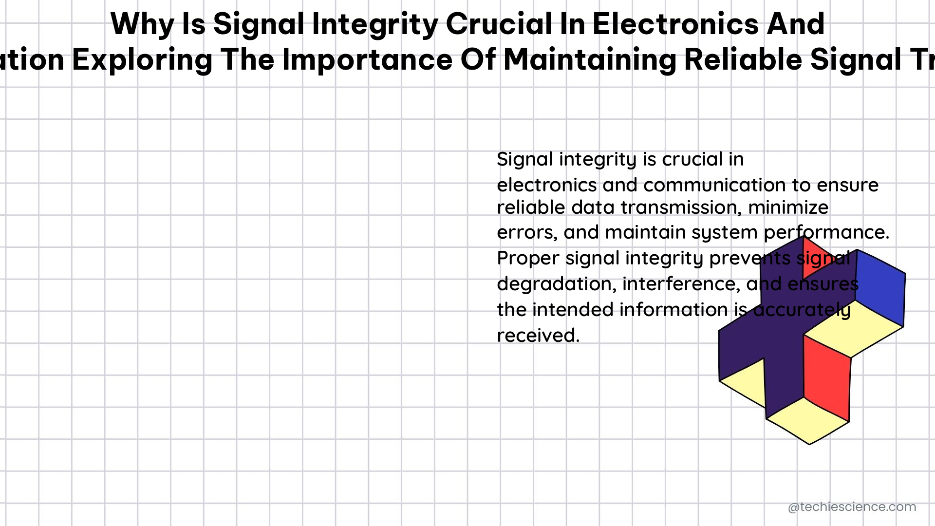 why is signal integrity crucial in electronics and communication exploring the importance of maintaining reliable signal transmission