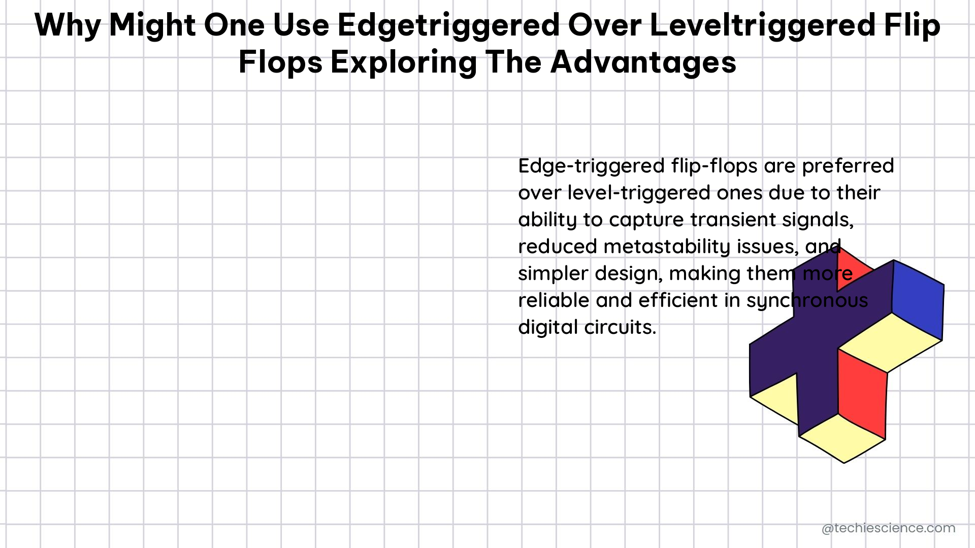 why might one use edgetriggered over leveltriggered flip flops exploring the advantages