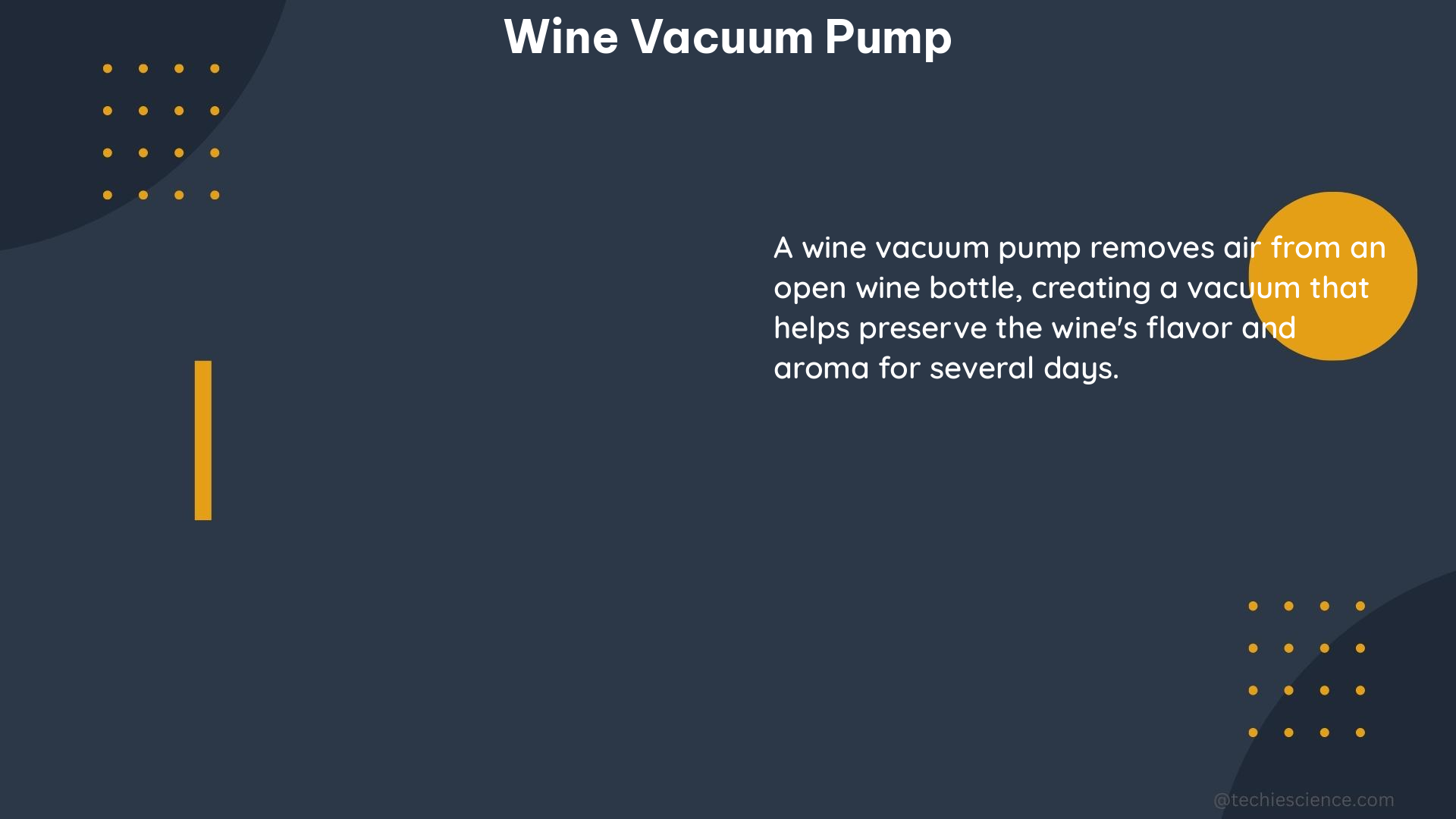 wine vacuum pump