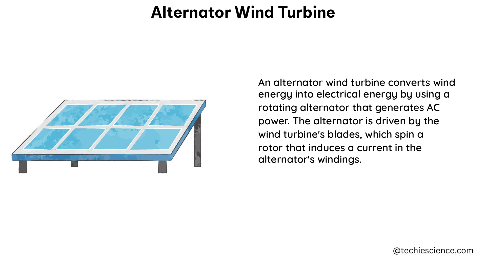 alternator wind turbine