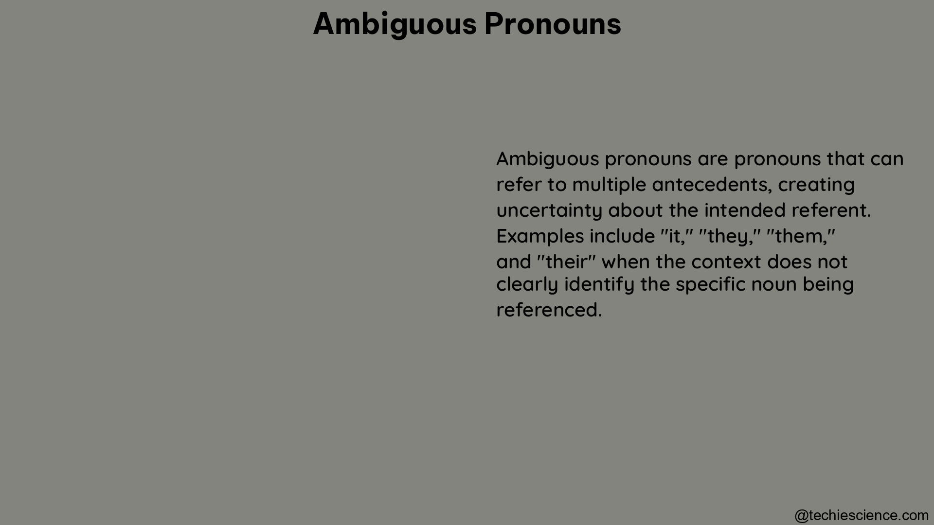 ambiguous pronouns 1