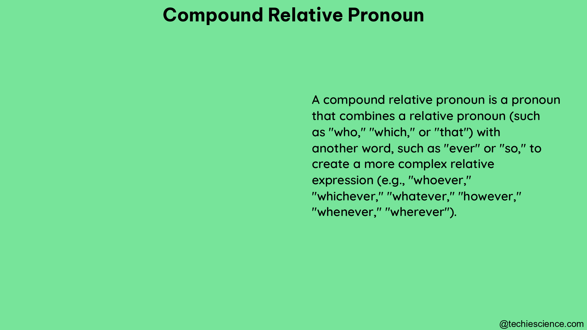 compound relative pronoun