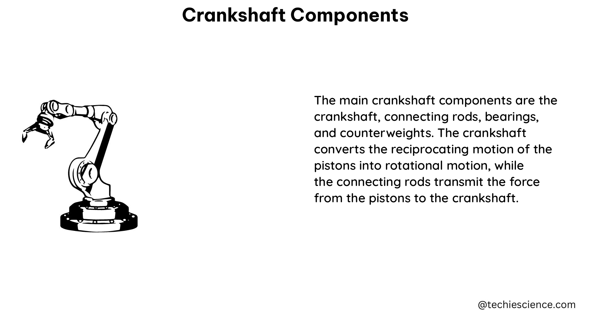 crankshaft components