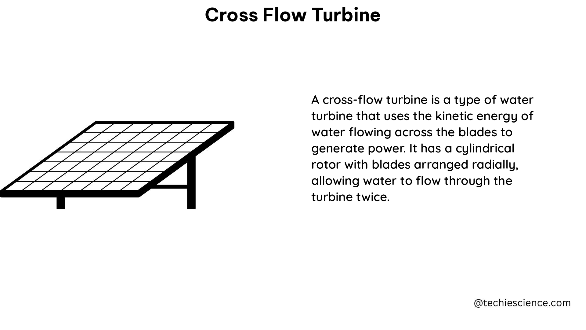 cross flow turbine