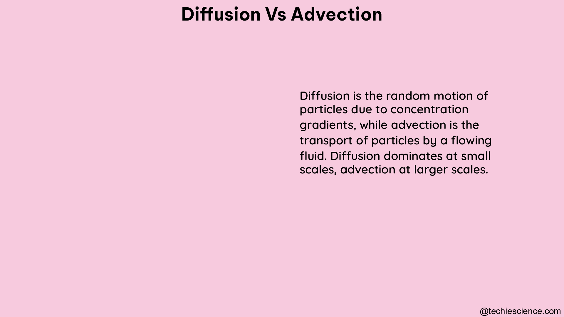 diffusion vs advection