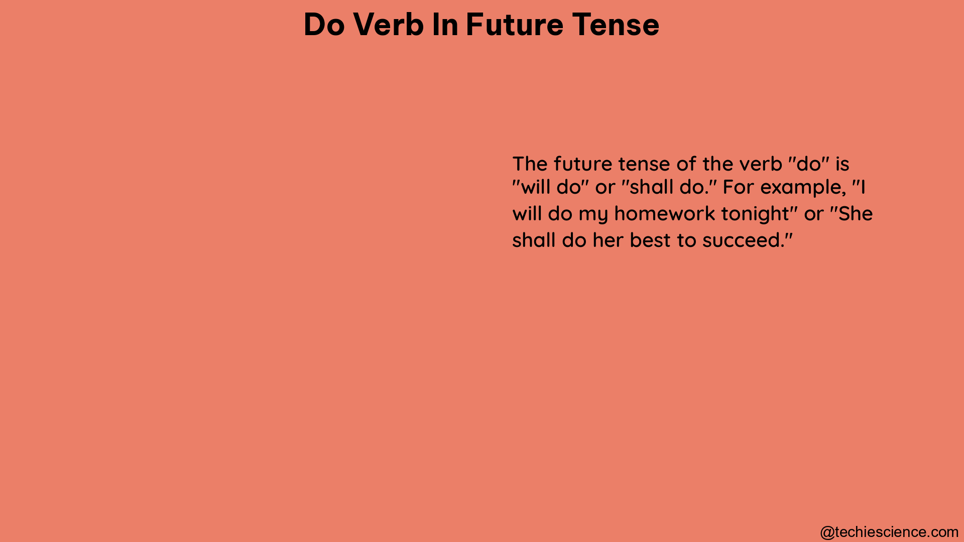 do verb in future tense