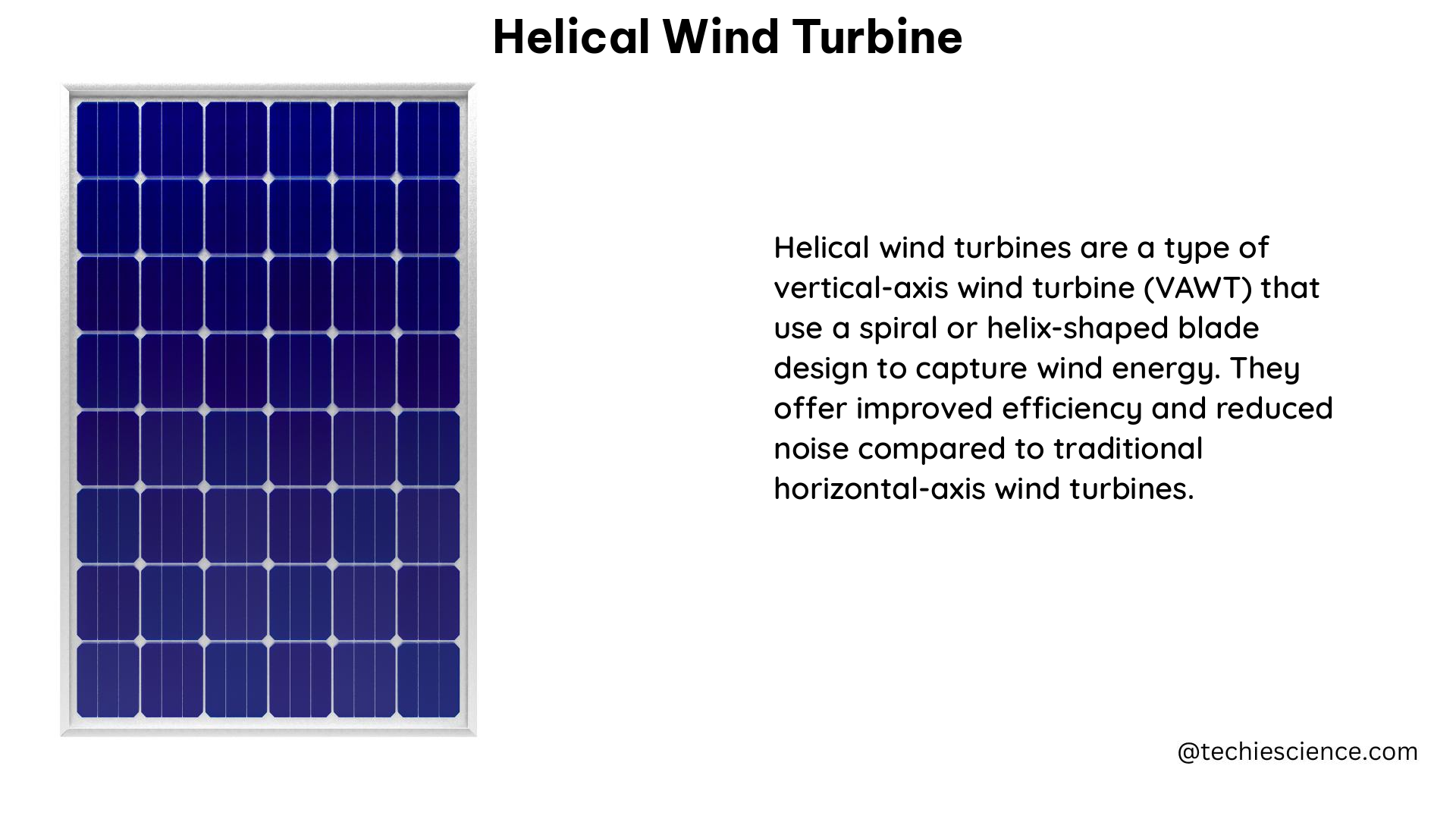 helical wind turbine