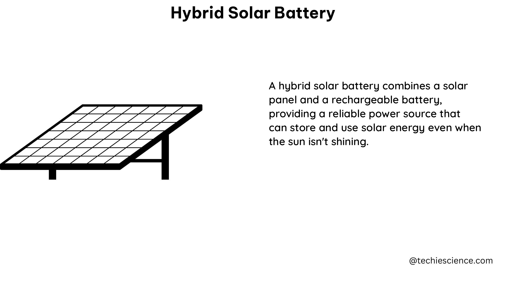 hybrid solar battery