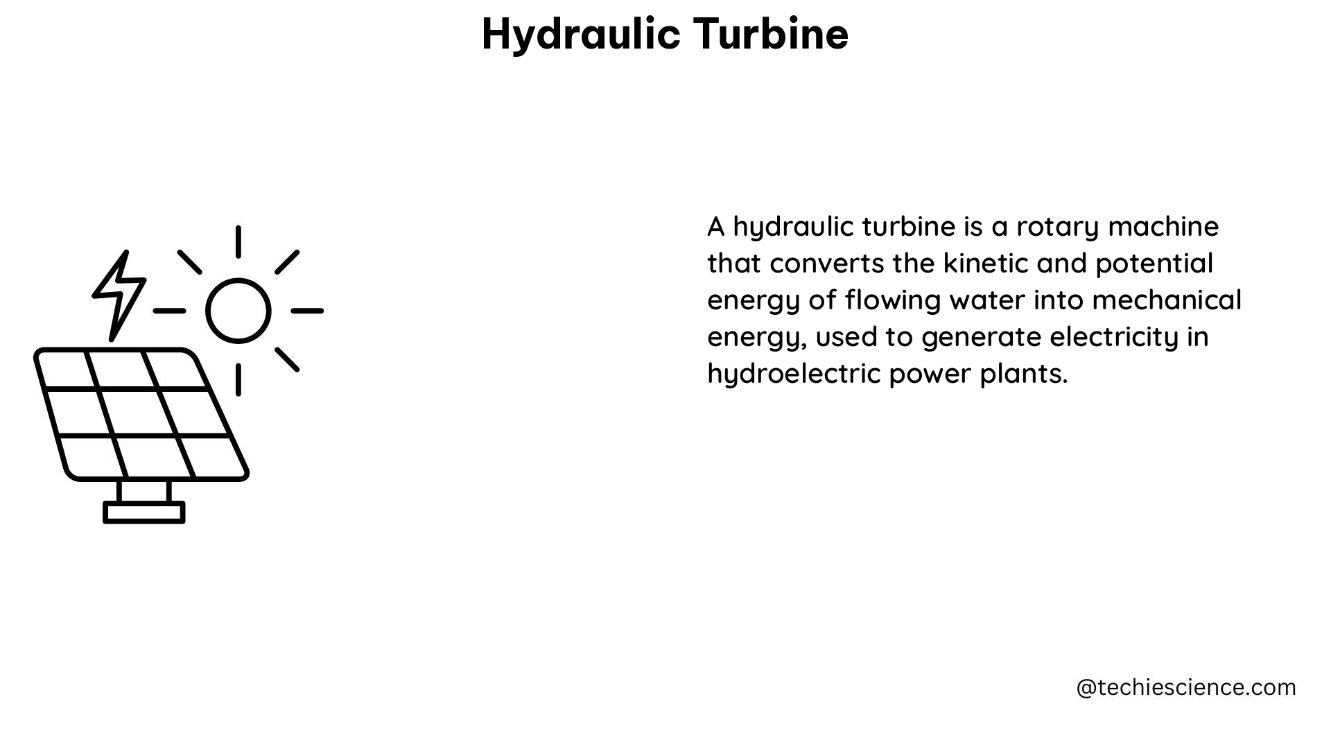 hydraulic turbine