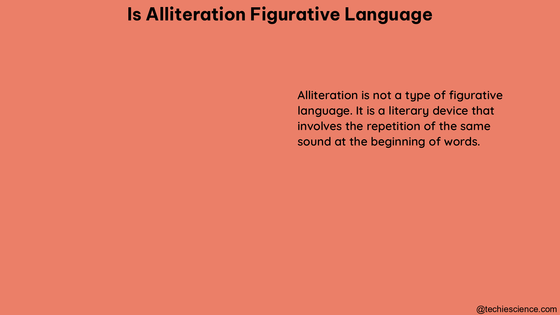 is alliteration figurative language