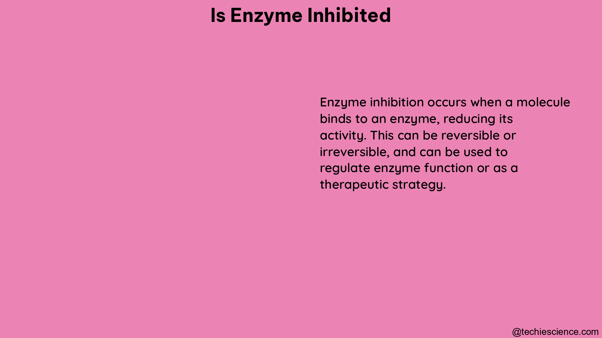 is enzyme inhibited