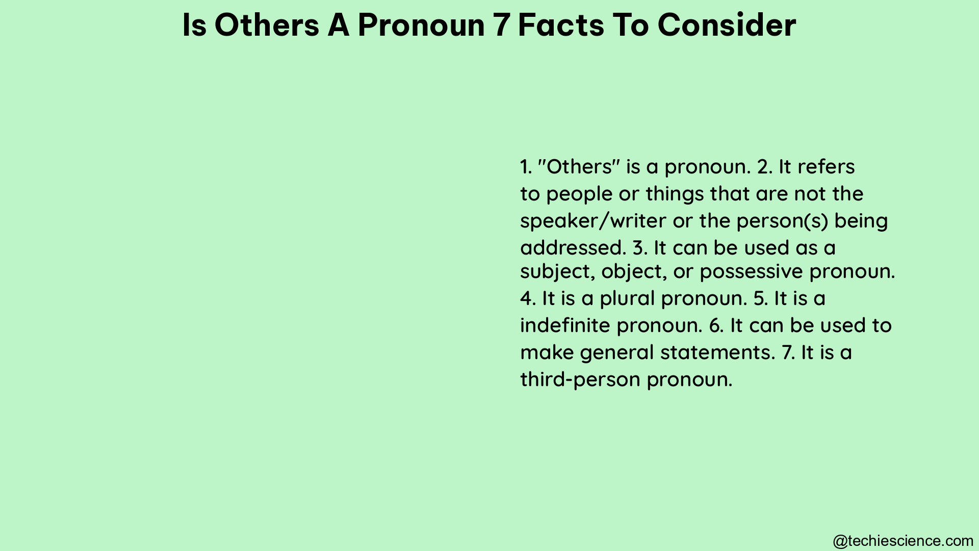 is others a pronoun 7 facts to consider