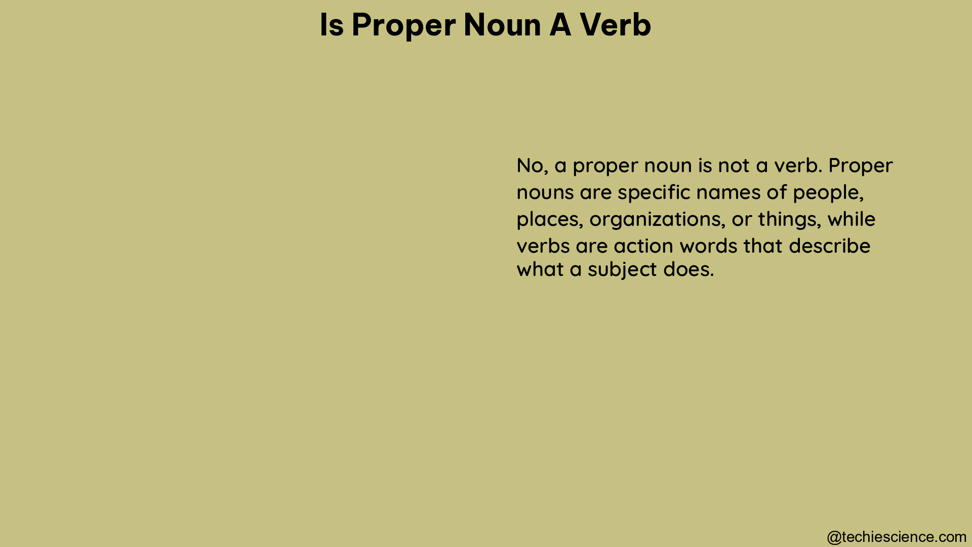 is proper noun a verb