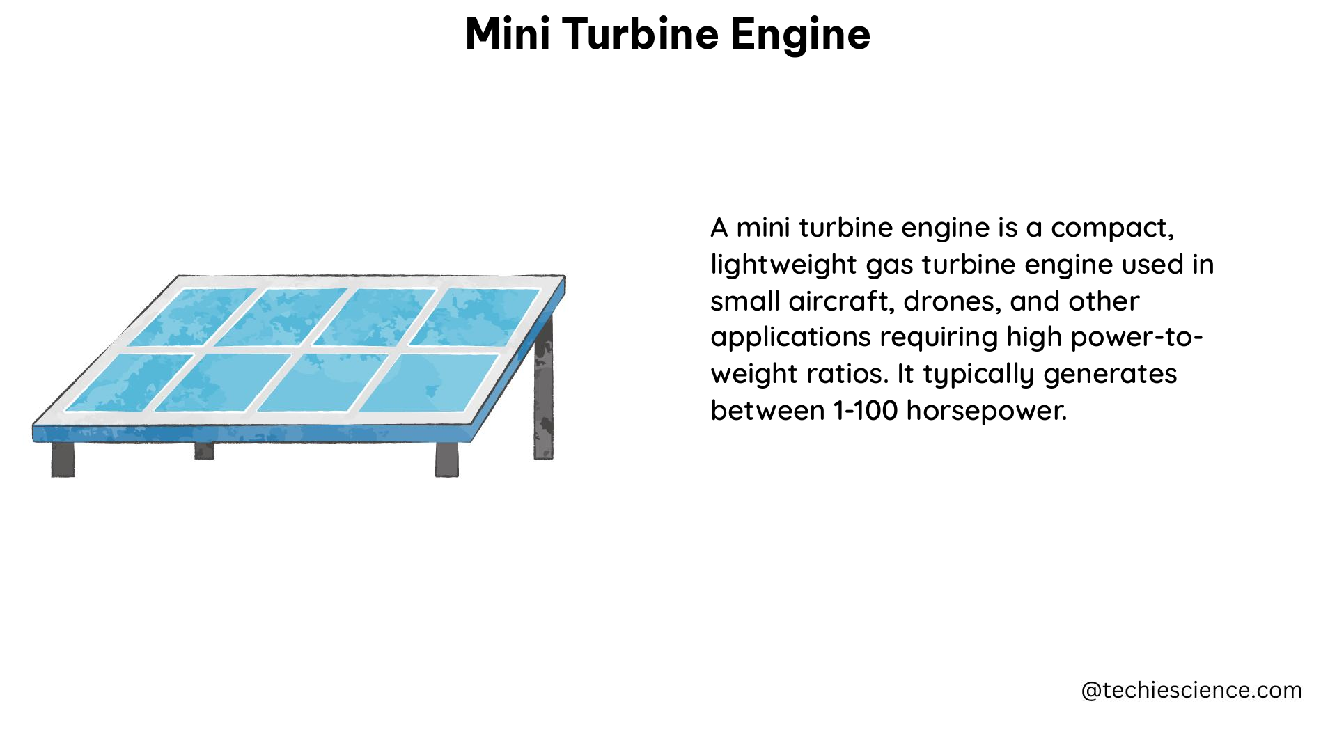 mini turbine engine