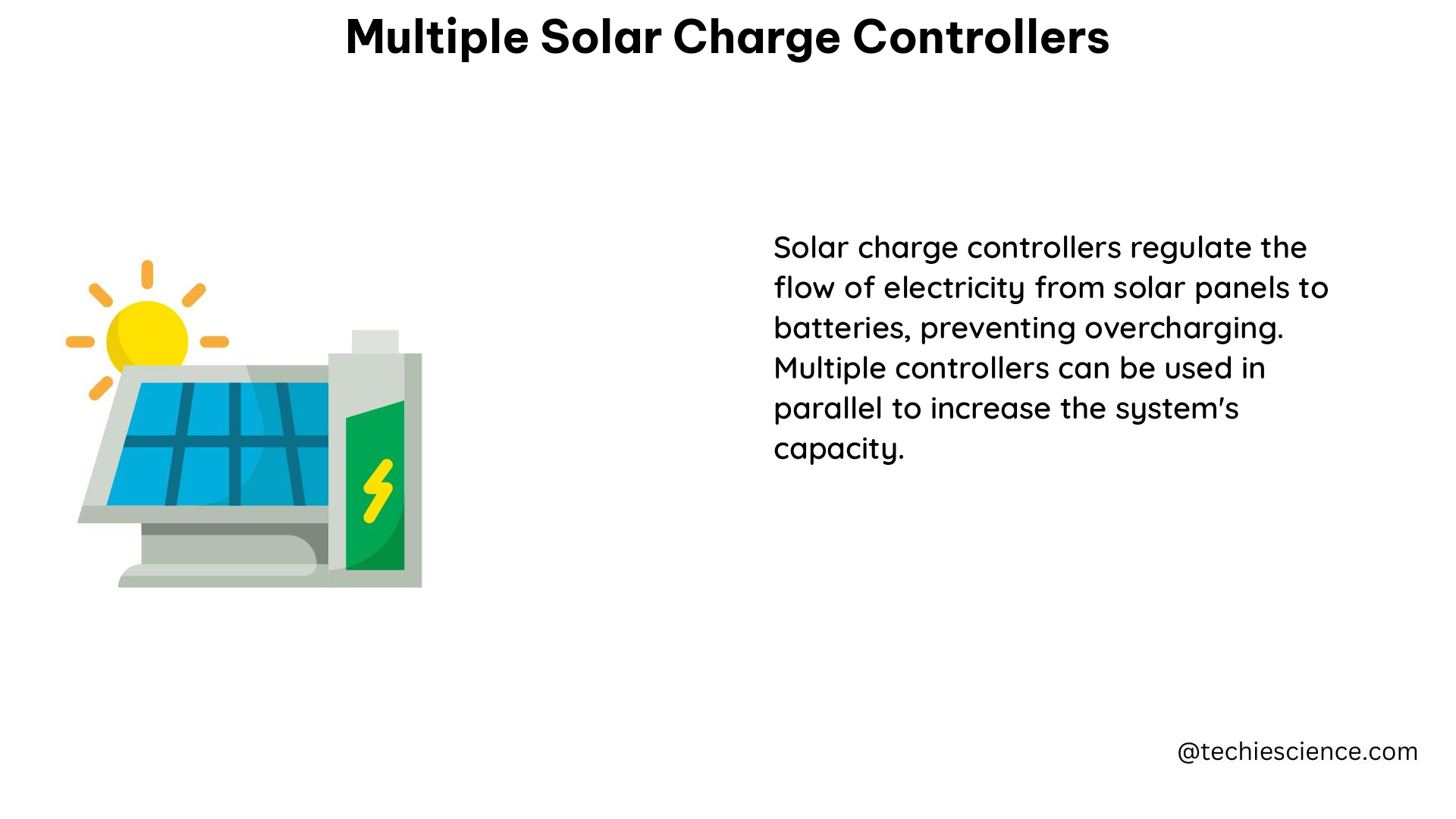 multiple solar charge controllers