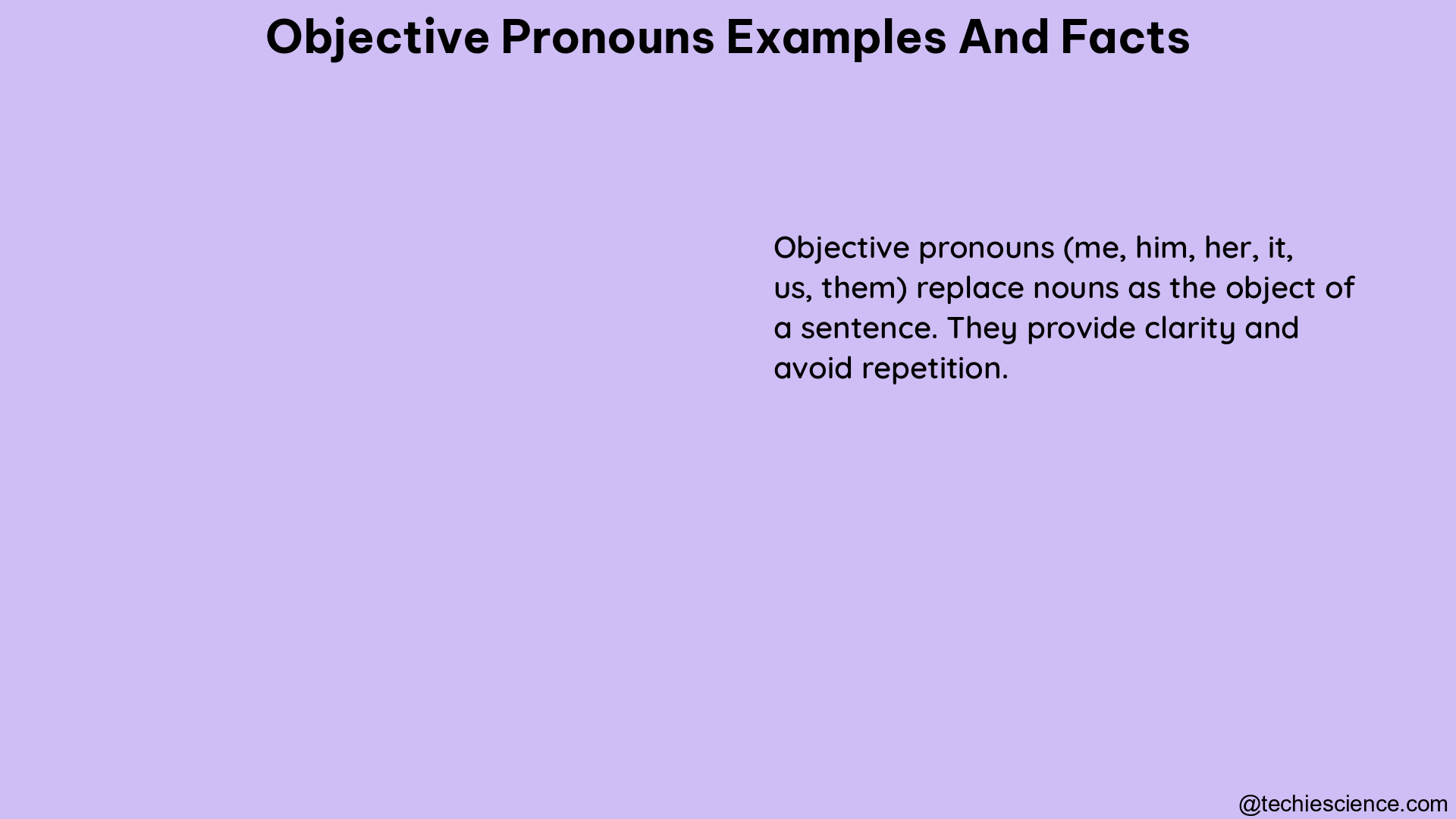 objective pronouns examples and facts 1