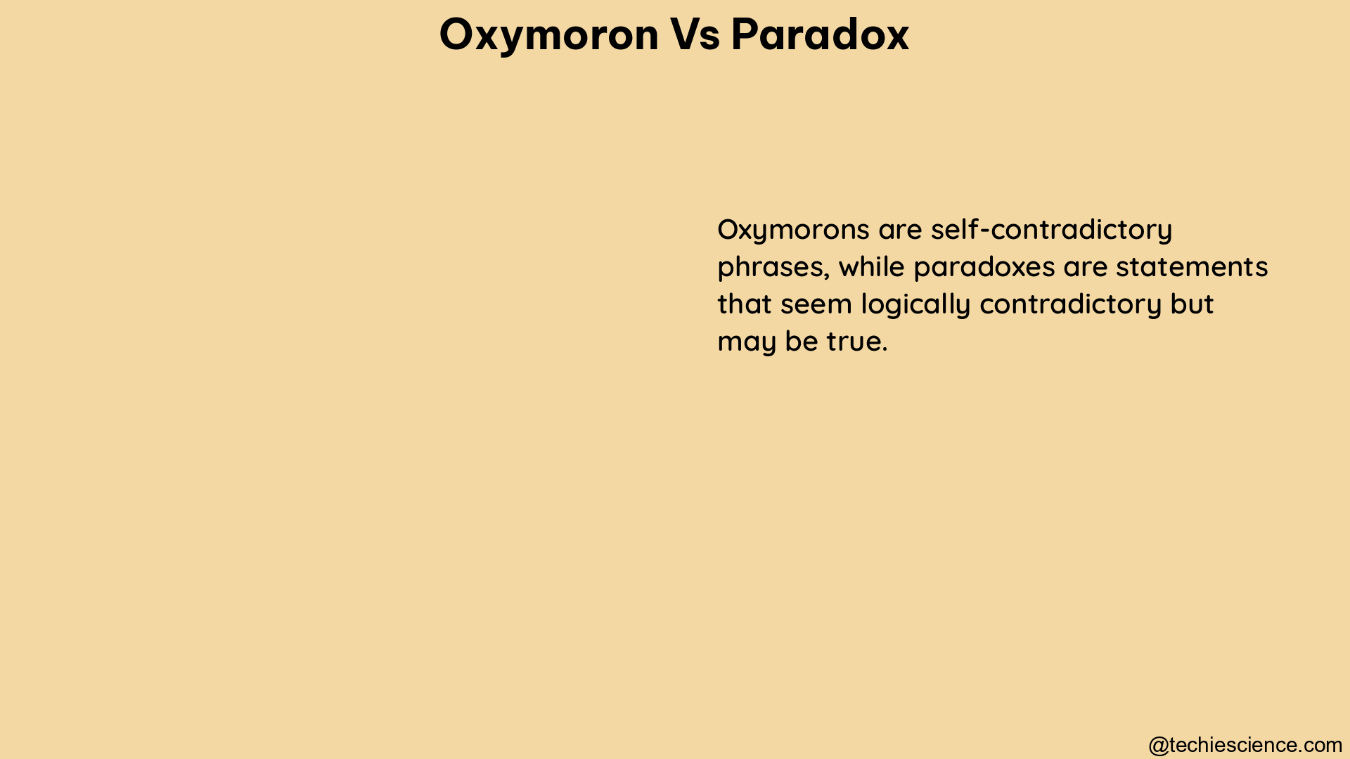 oxymoron vs paradox