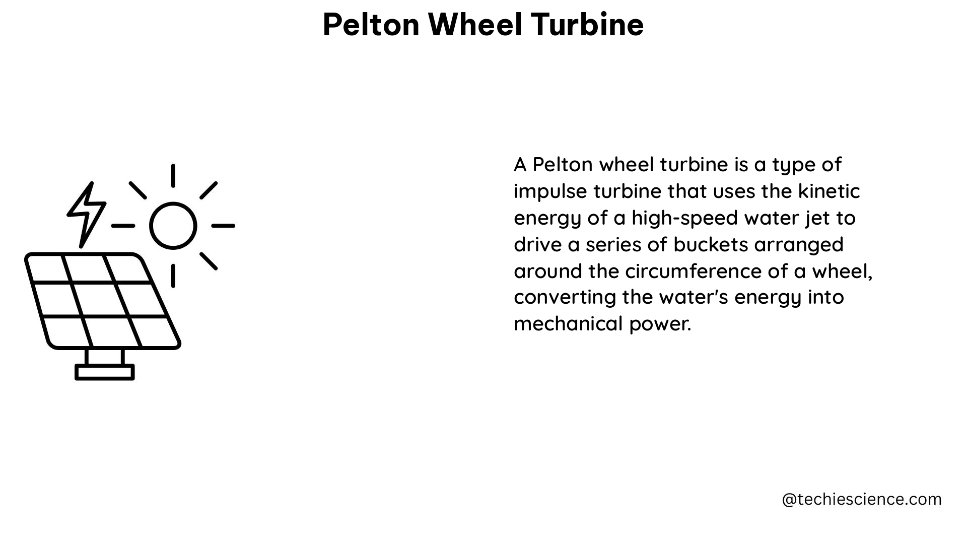 pelton wheel turbine