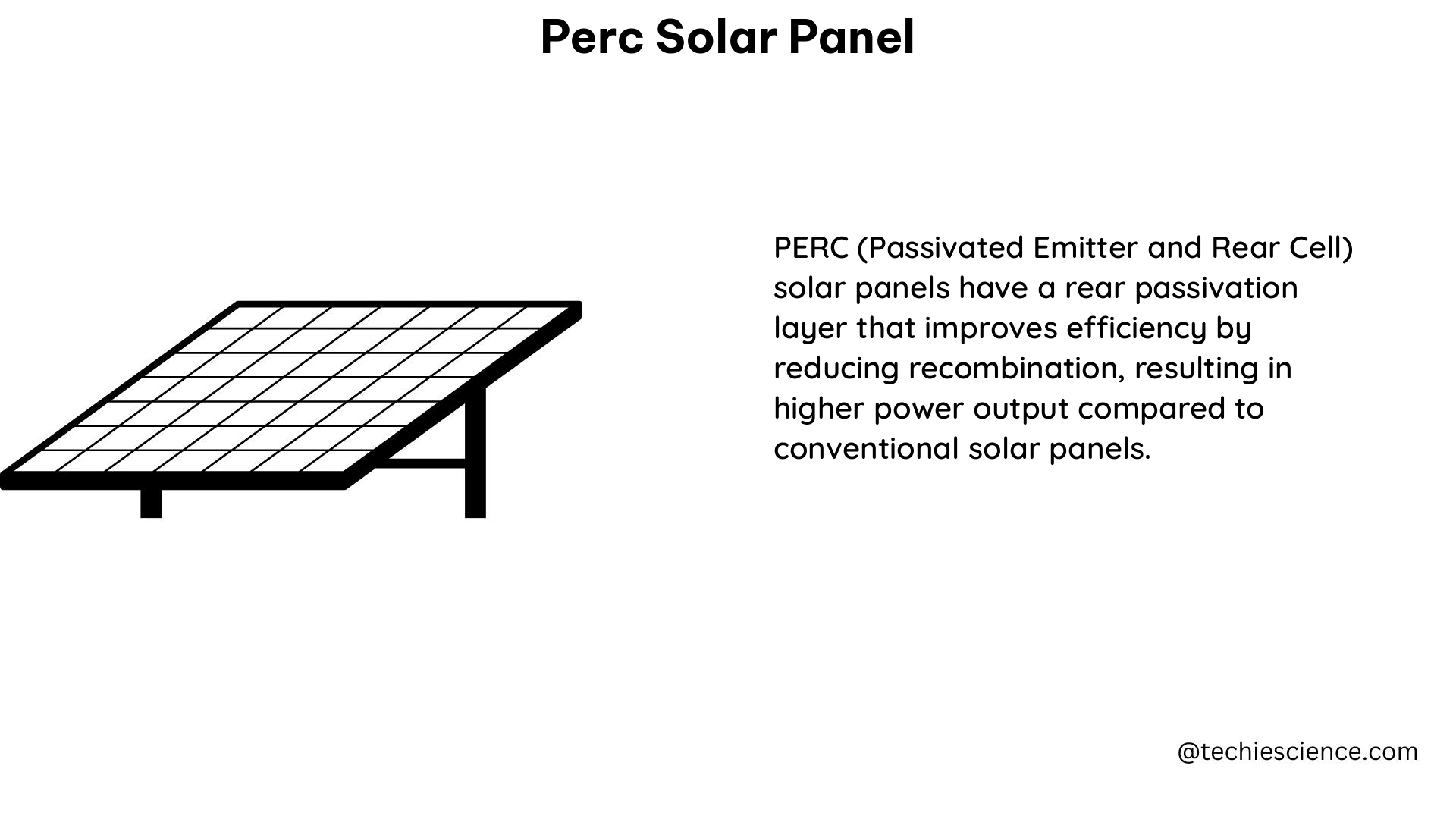 perc solar panel