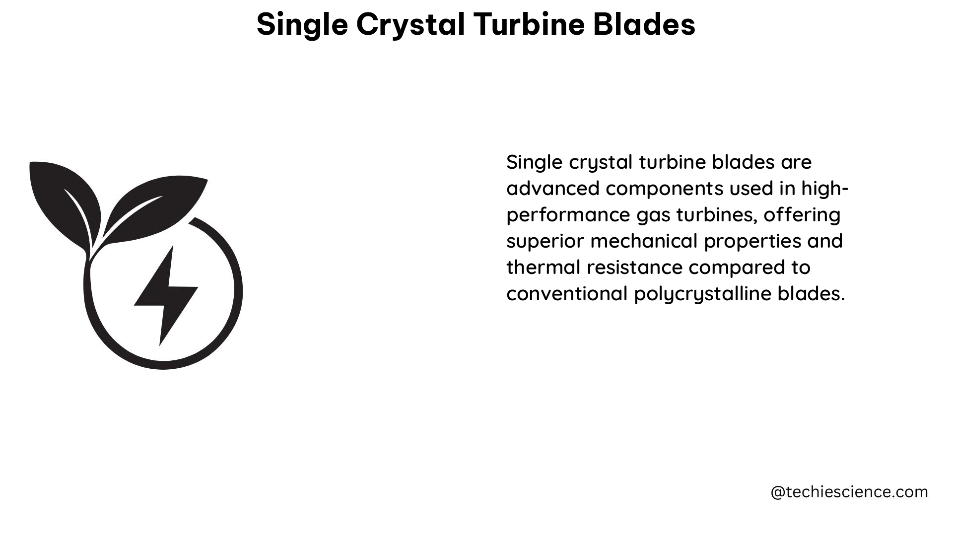 single crystal turbine blades