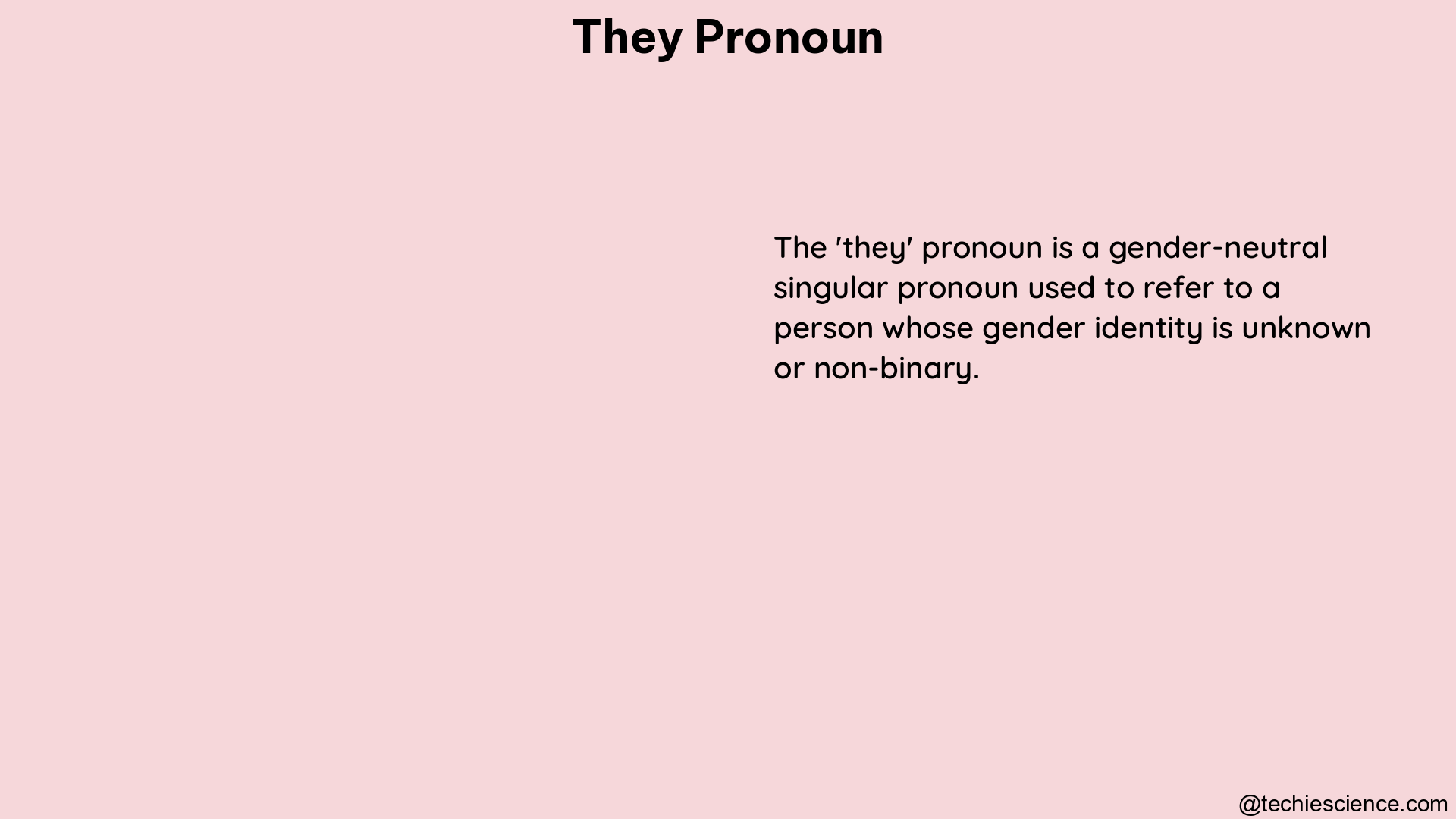 they pronoun